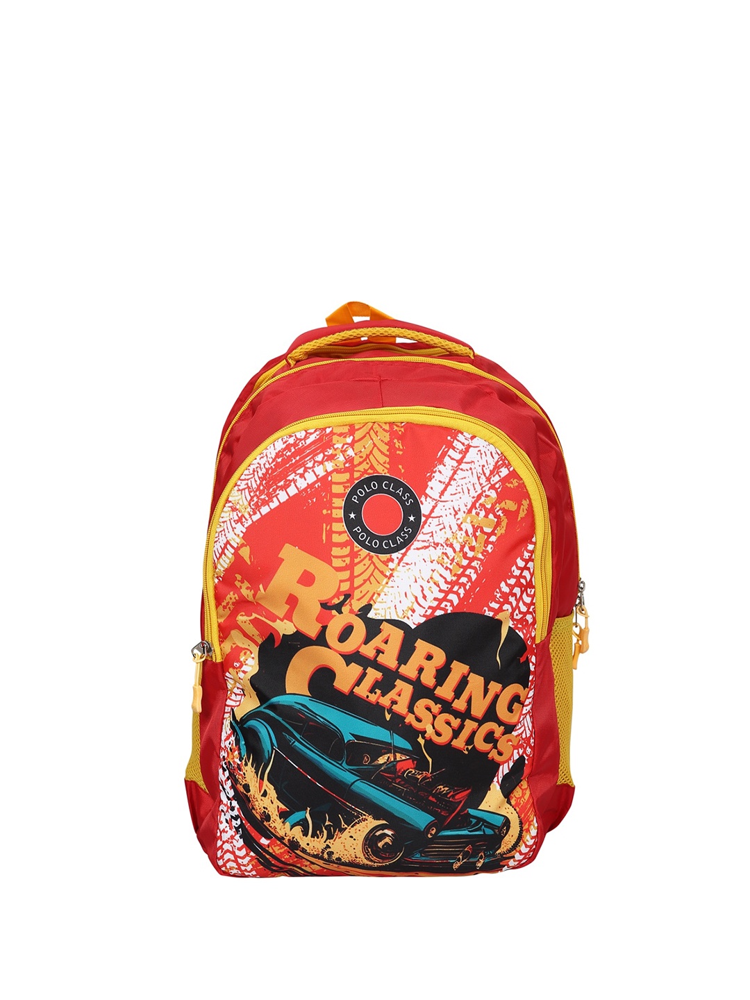 

Polo Class Unisex Graphic Printed Backpack, Red