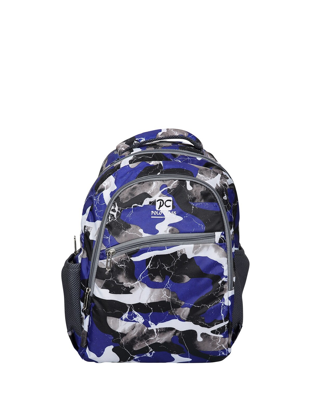 

Polo Class Unisex Camouflage Printed Medium Backpack, Blue