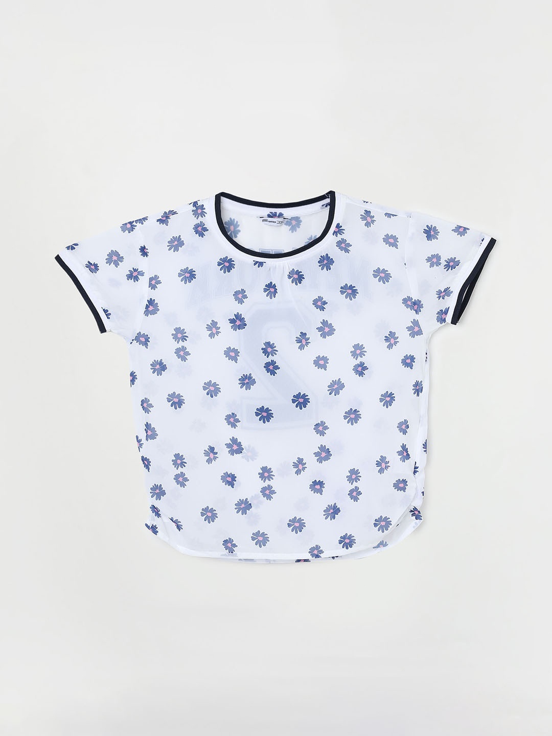

Fame Forever by Lifestyle Girls Floral Printed Top, White
