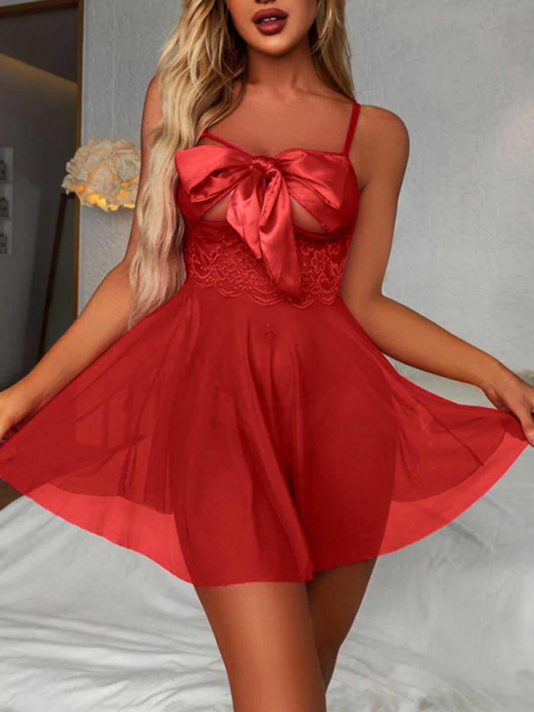 

Krelin Net Baby Doll, Red