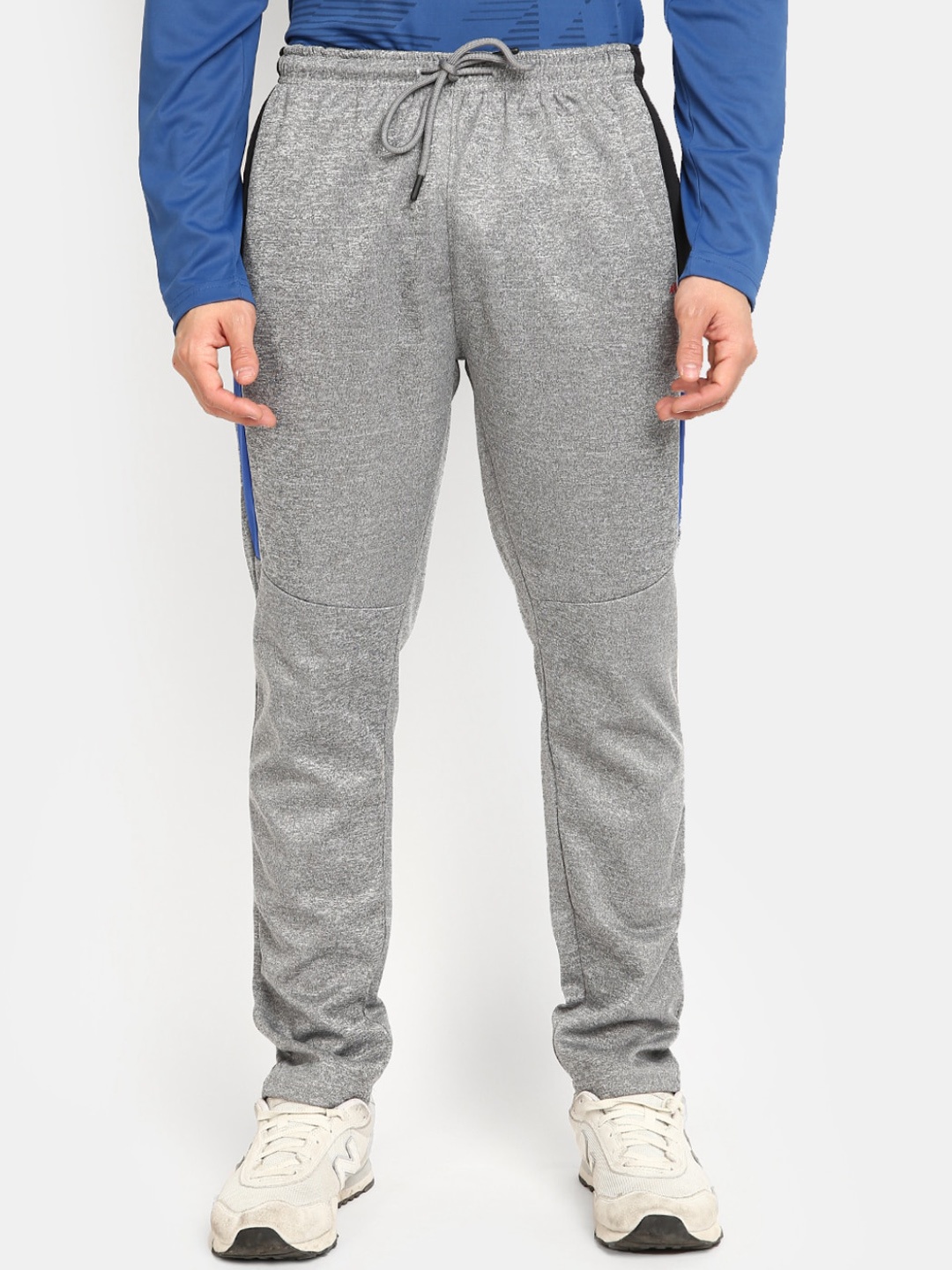 

V-Mart Men Mid Rise Track Pants, Grey