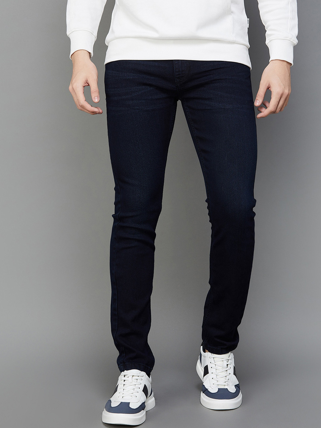

Fame Forever by Lifestyle Men Mid-Rise Clean Look Jeans, Blue