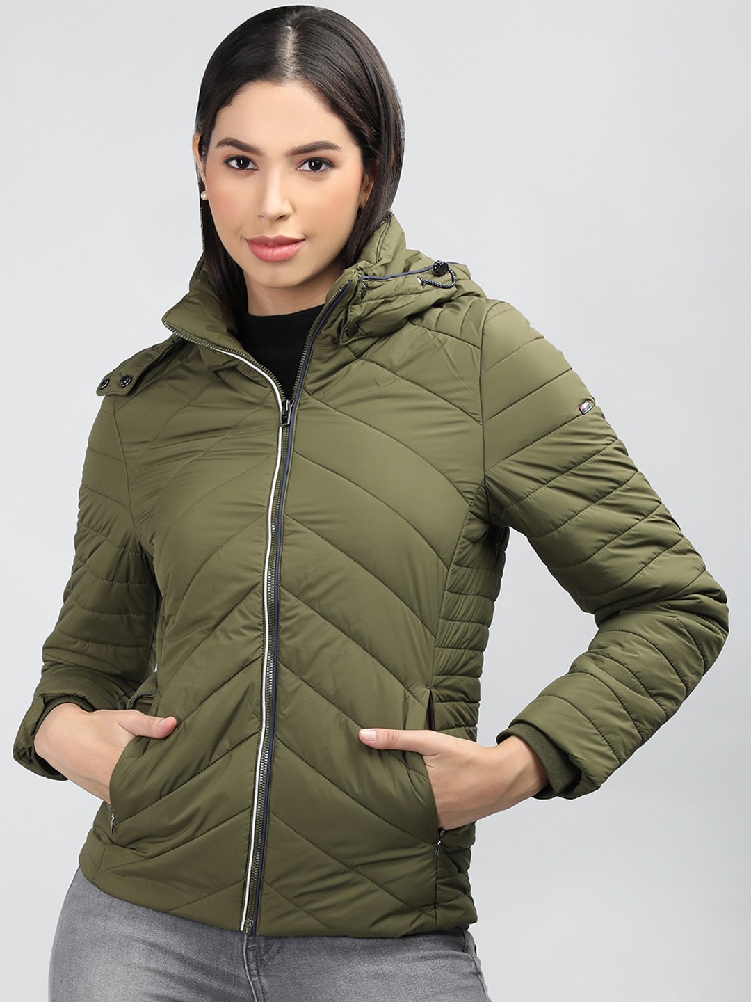 

LURE URBAN Hooded Padded Jacket, Olive