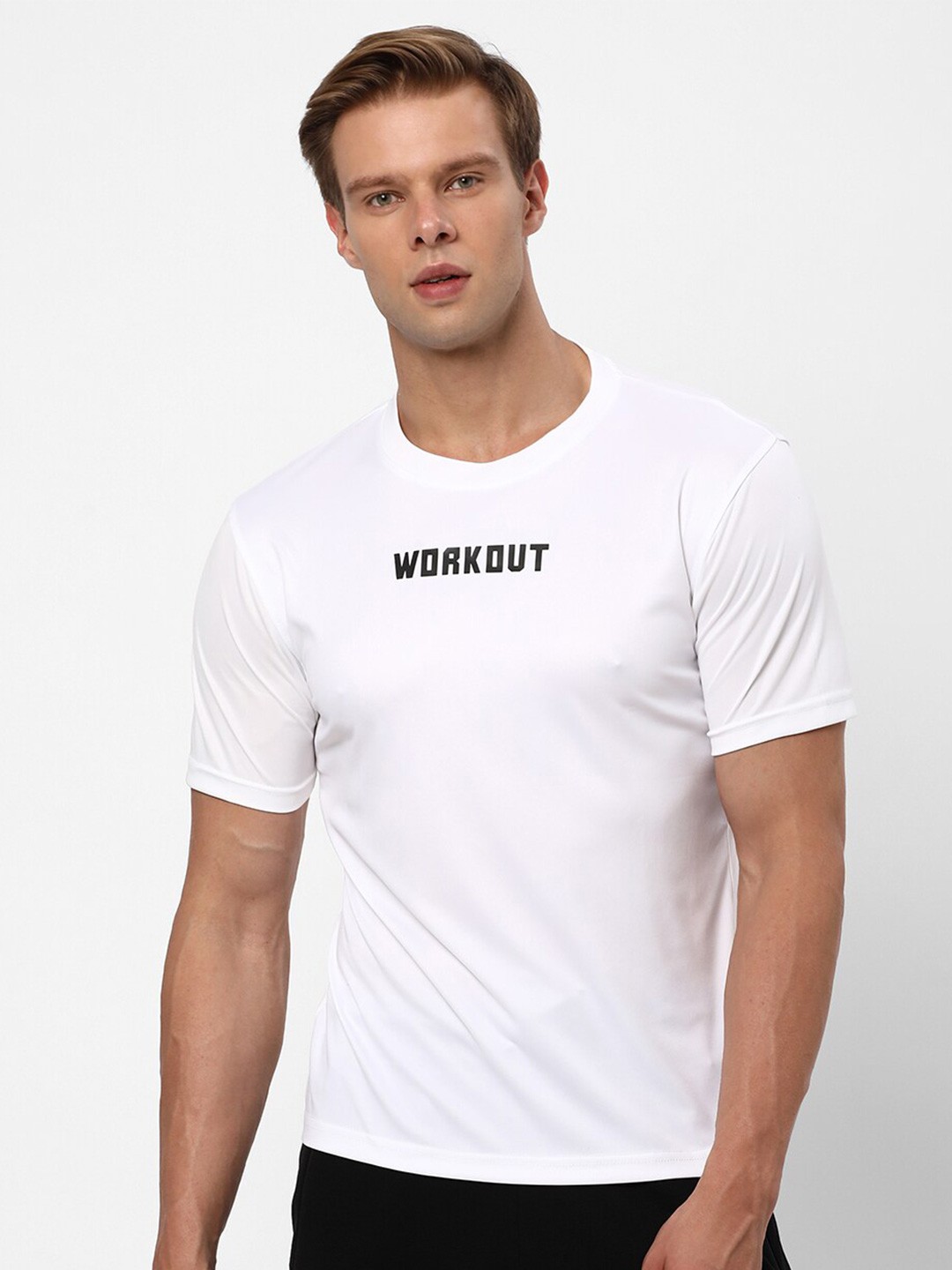 

R&B Typography Printed T-shirt, White