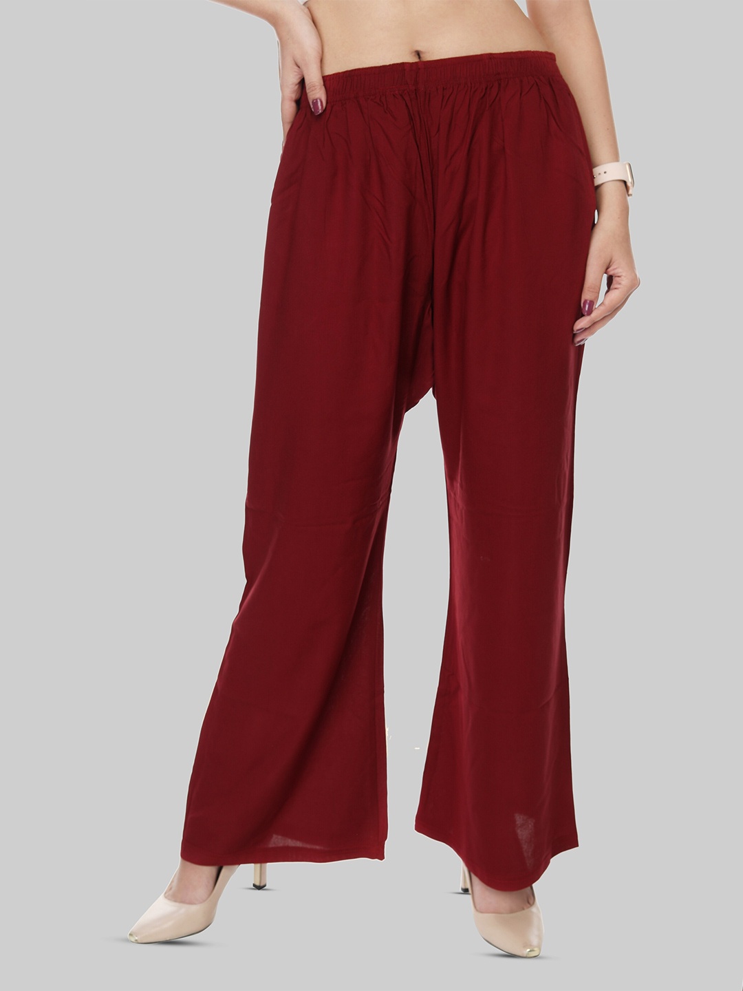 

Comfy Pro Wide Leg Palazzo, Maroon