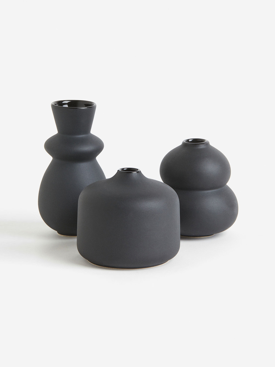 

H&M Black Small Stoneware Vase