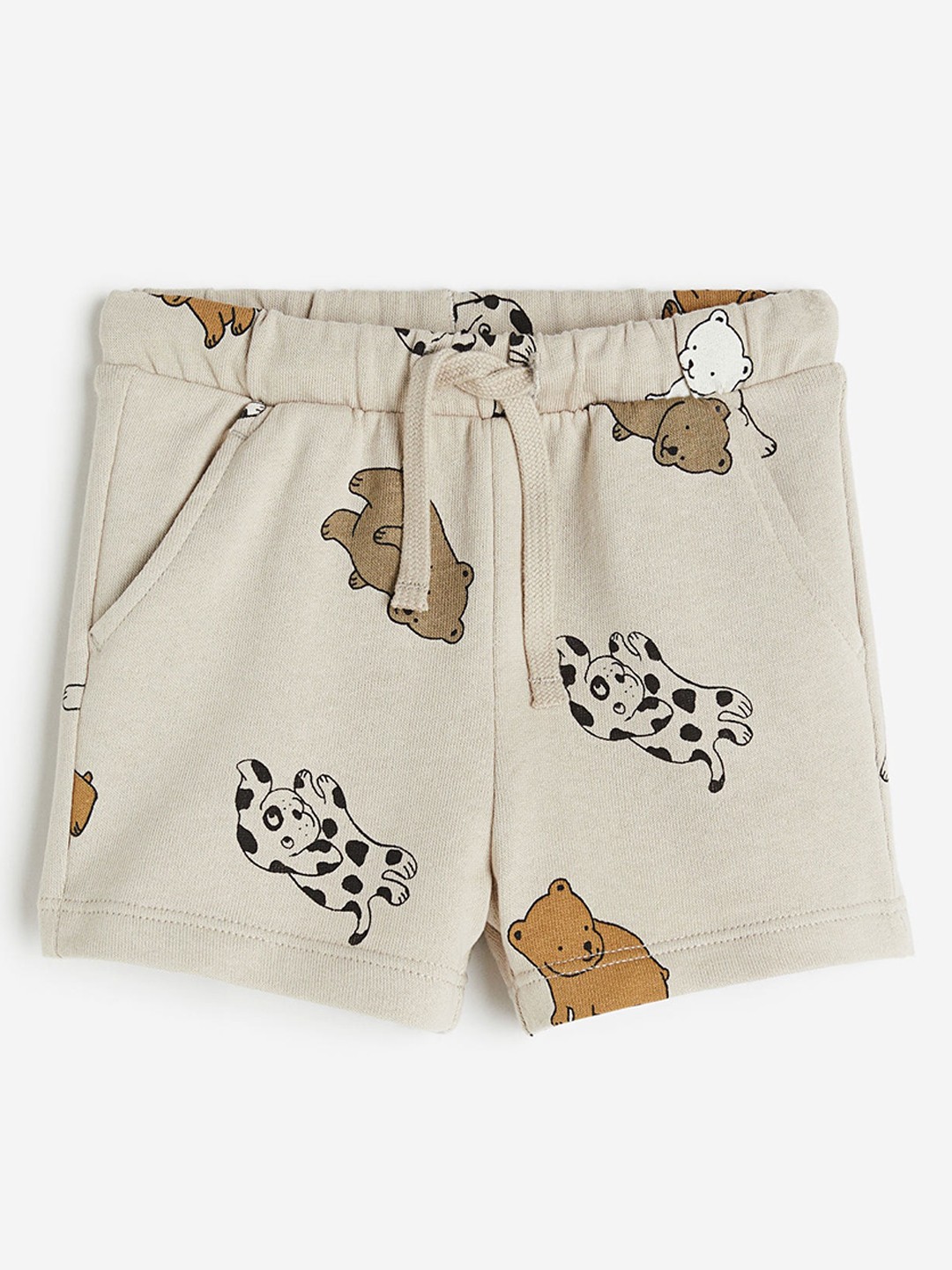 

H&M Boys Cotton Shorts, Beige
