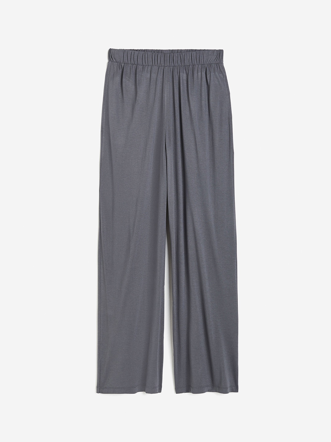 

H&M Women Loose Fit Trousers, Grey