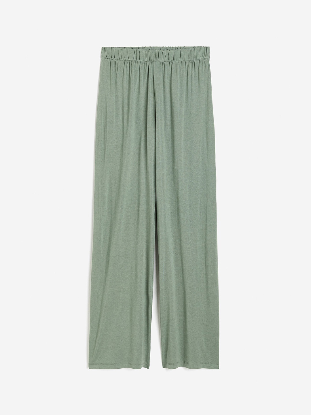 

H&M Women Loose-Fit Trousers, Sea green