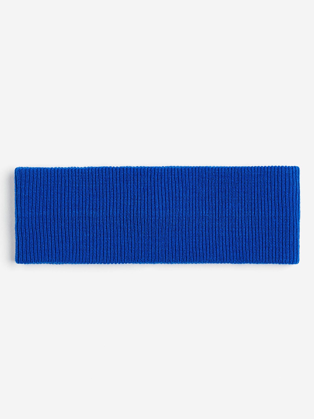 

H&M Rib-Knit Headband, Blue