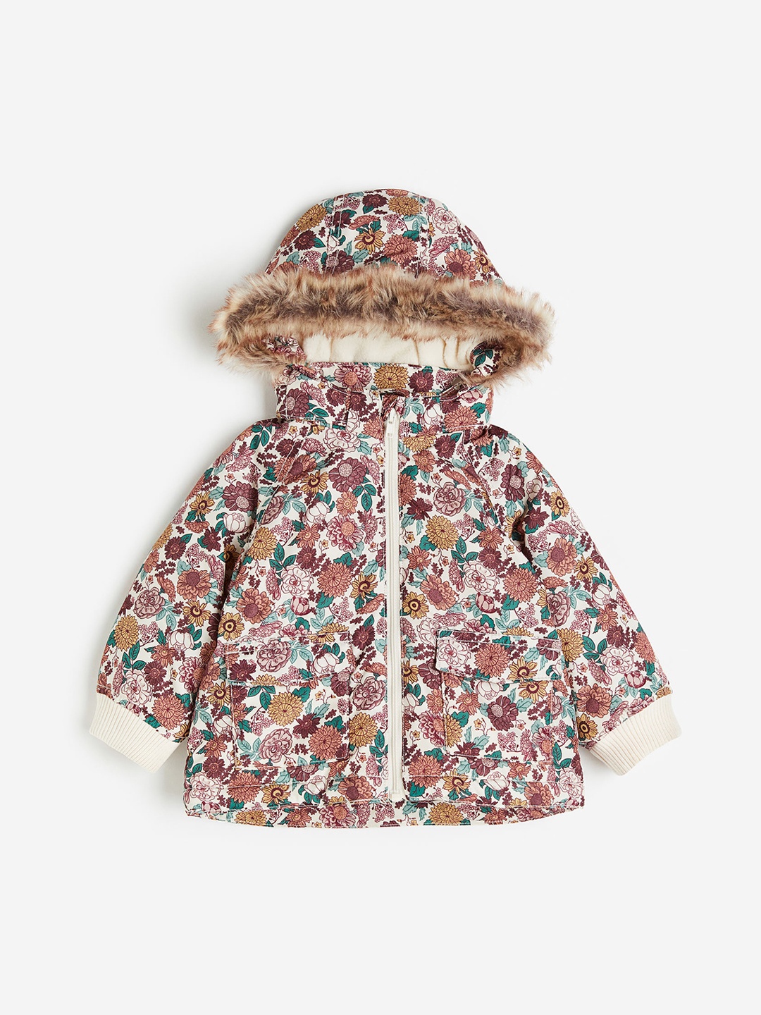 

H&M Boys Hooded Padded Jackets, Pink