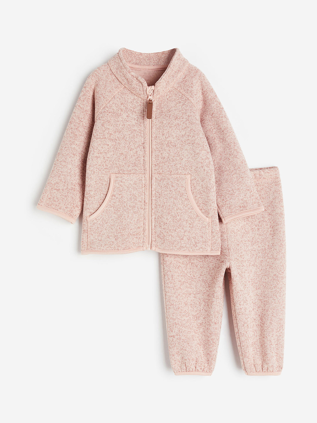 

H&M Boys 2-Piece Fleece Set, Pink