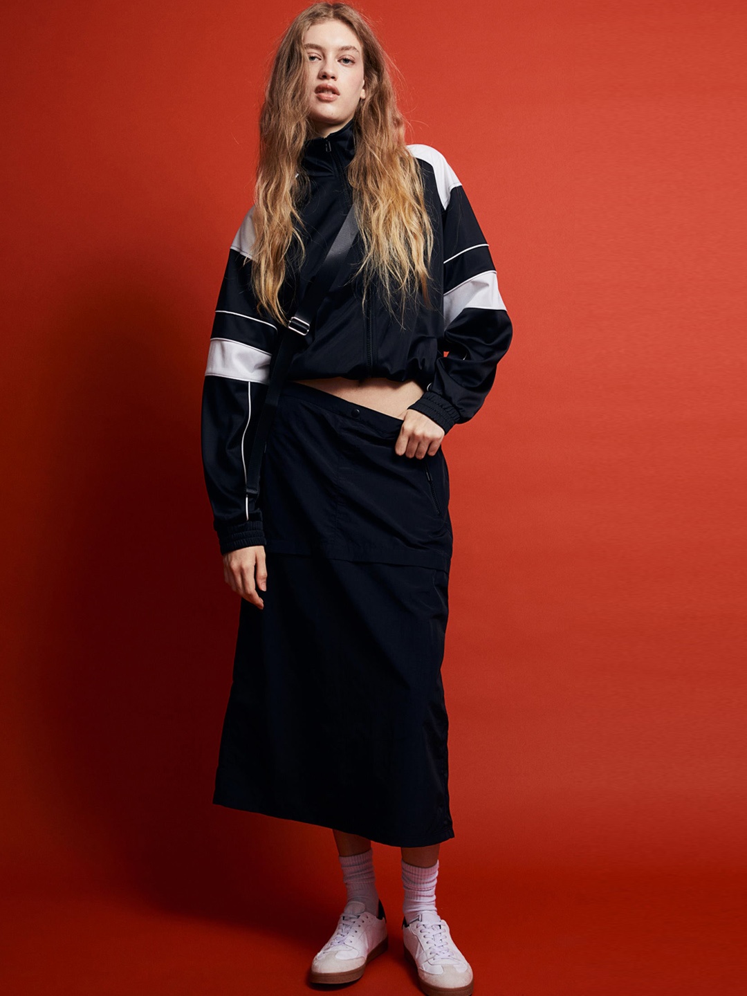 

H&M Cargo Skirt, Black
