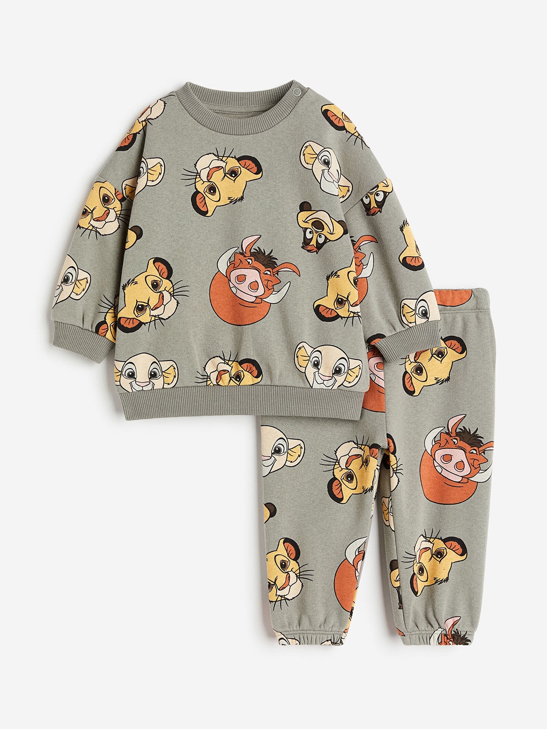 

H&M Boys 2-Piece Sweatshirt Set, Grey