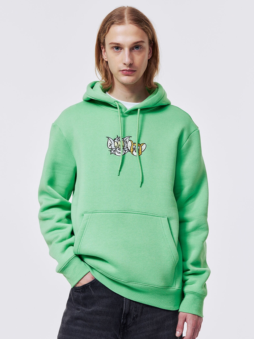 

H&M Regular Fit Hoodie, Green