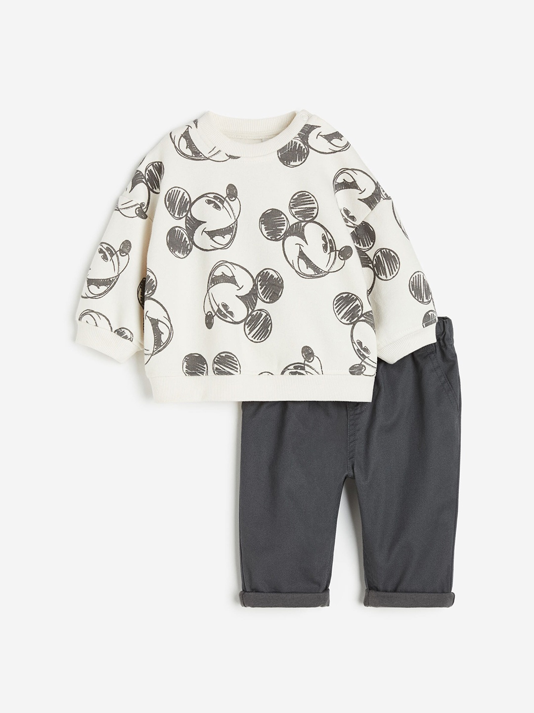 

H&M Boys 2-Piece Set, Grey