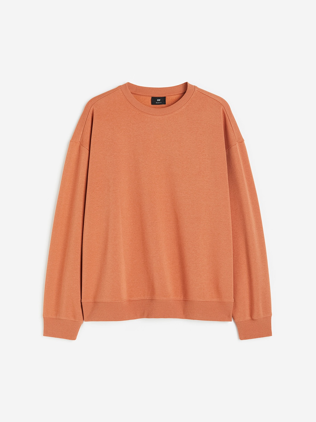 

H&M Men Relaxed Fit Sweatshirt, Orange
