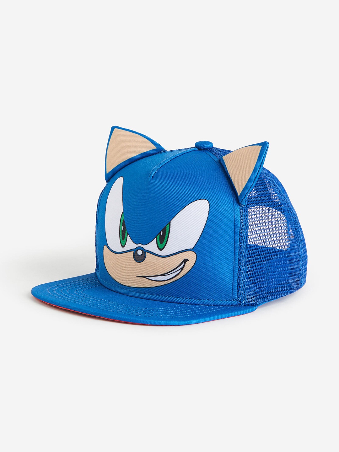 

H&M Boys Printed Twill Cap, Blue