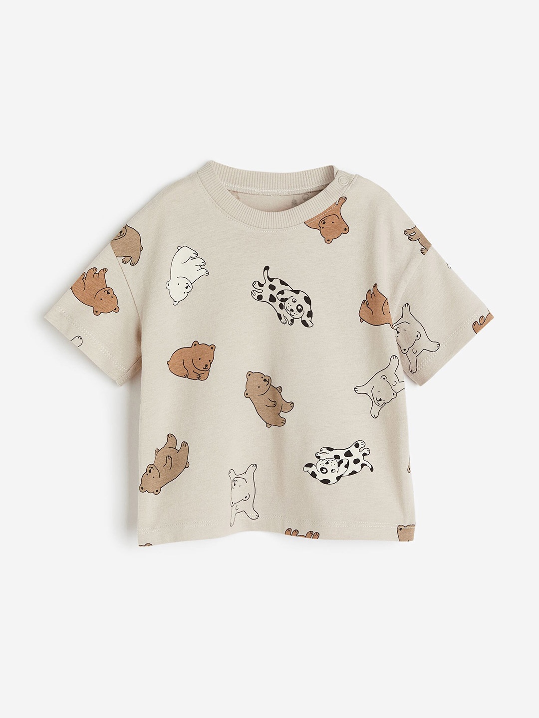 

H&M Infant Boys Printed T-shirt, Beige