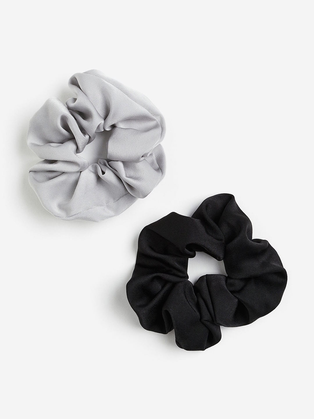 

H&M 2-Pack Scrunchies, Grey