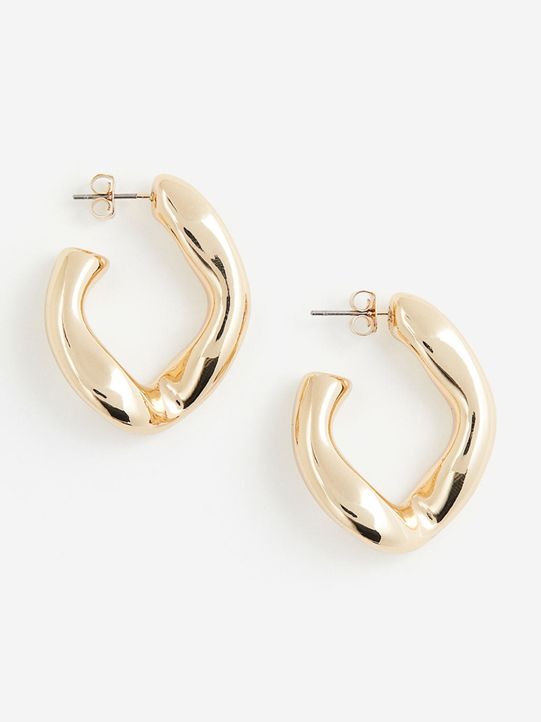 

H&M Hoop Earrings, Gold