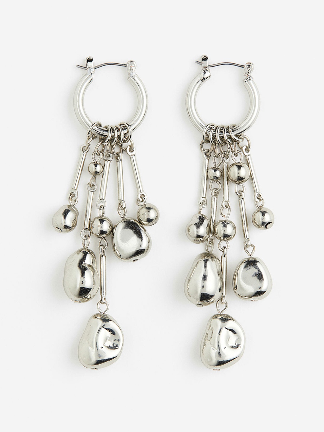 

H&M Pendant Earrings, Silver