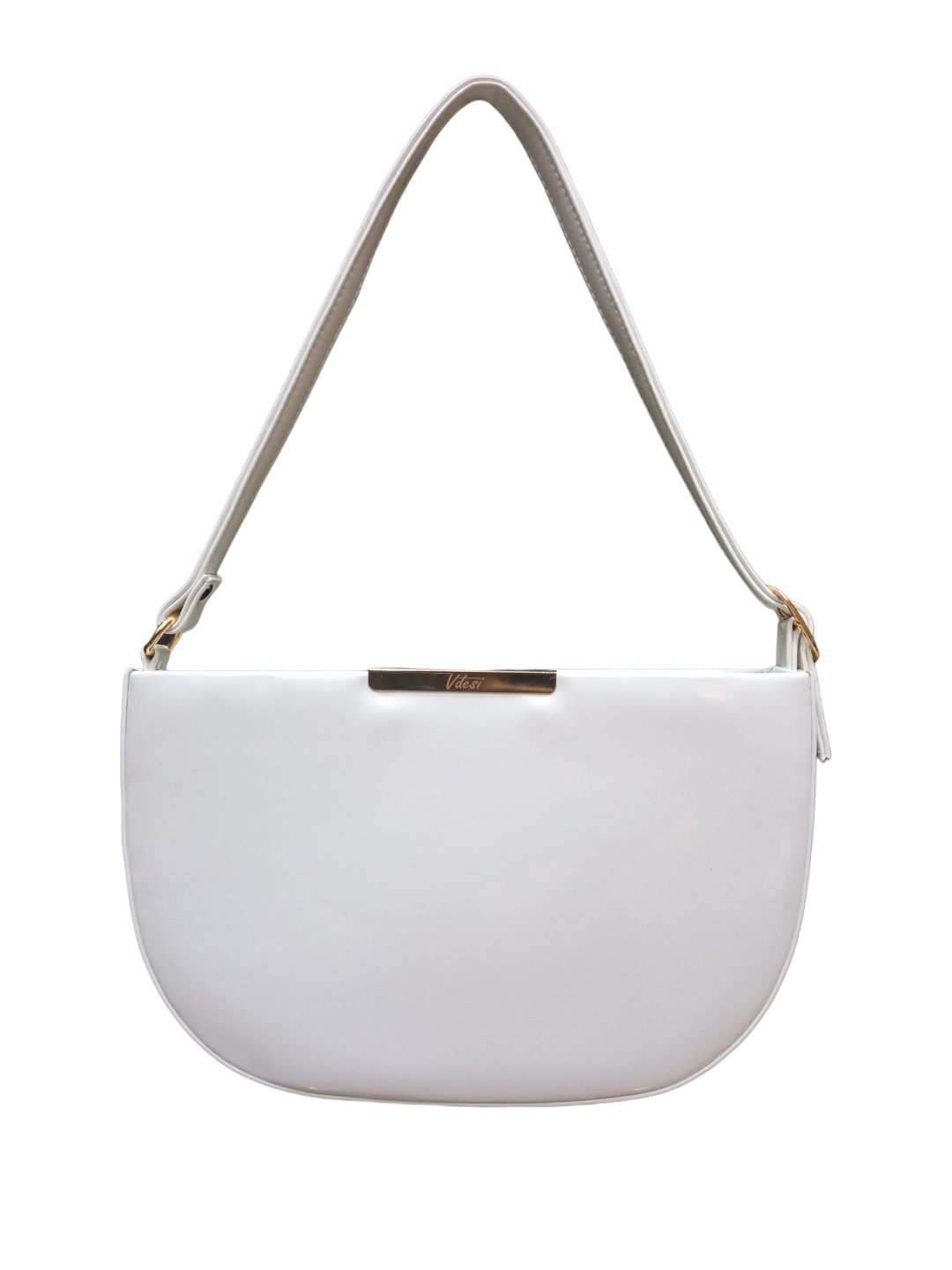 

Vdesi Structured Shoulder Bag, White