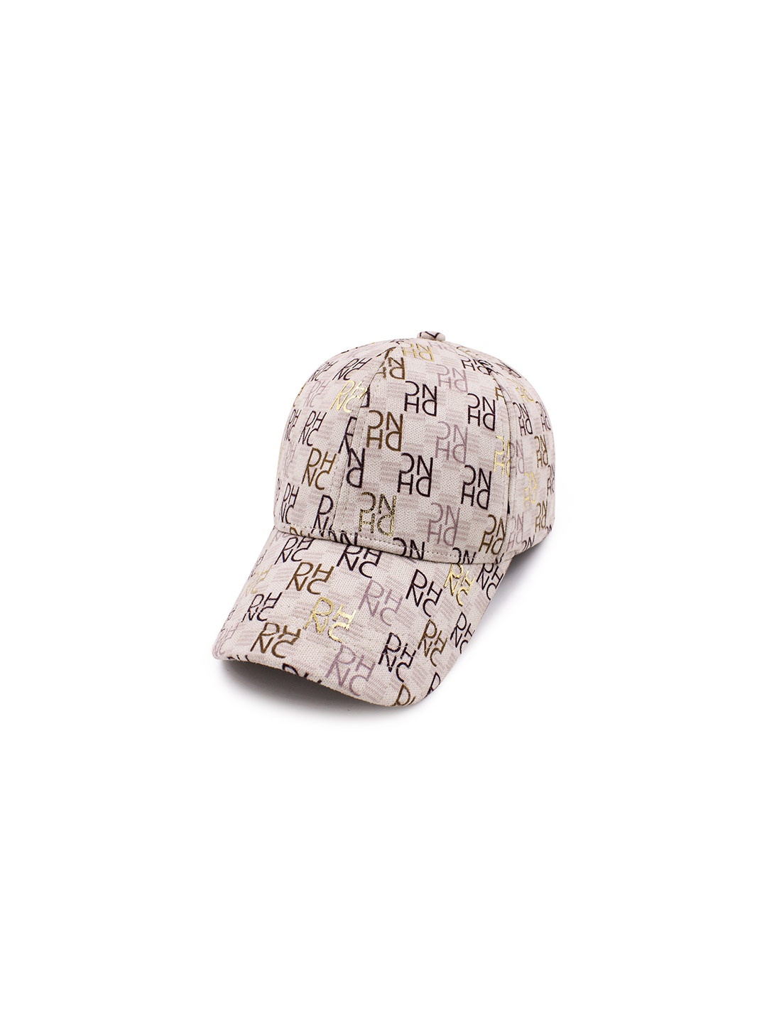 

JENNA Men Printed Baseball Cap, Beige