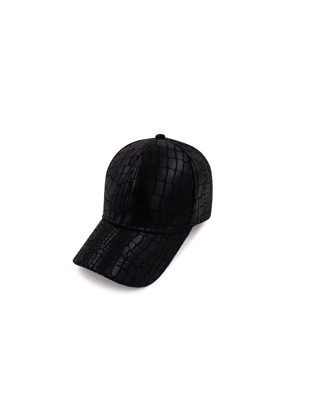 

JENNA Men Printed Baseball Cap, Black