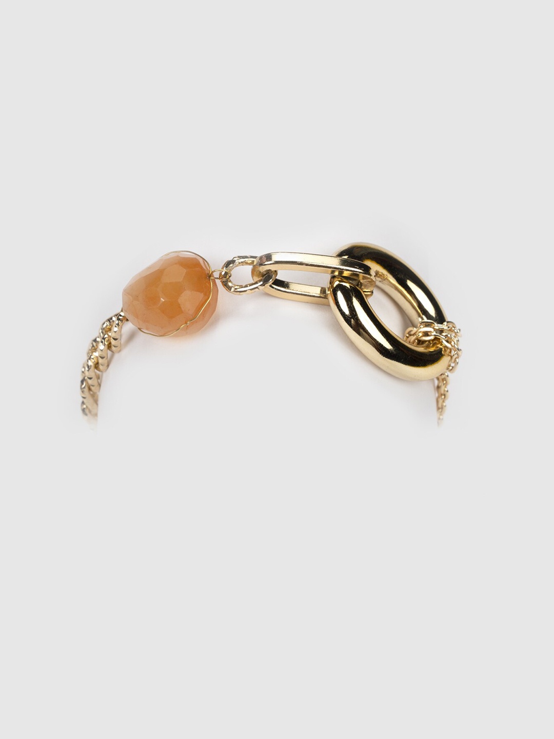 

D'oro Gold-Plated Wraparound Bracelet