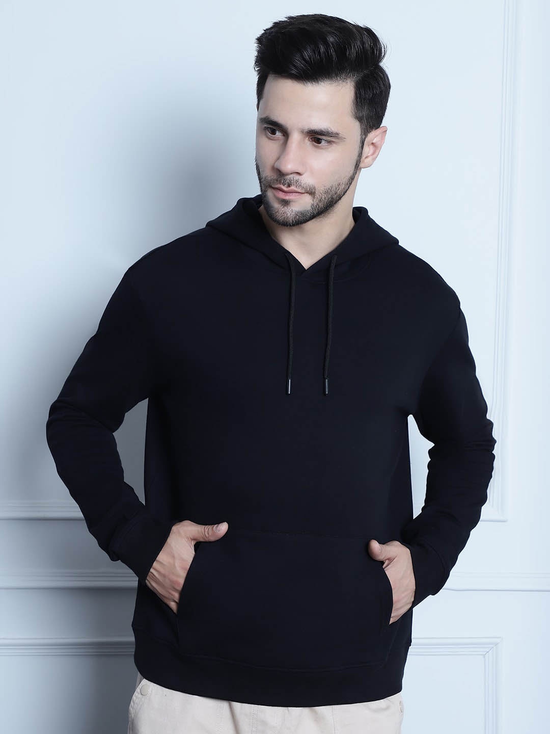 

Imsa Moda Hooded Pullover, Black