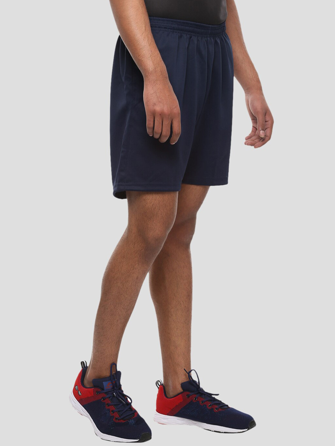 

NIVIA Men Regular Fit Mid-Rise Soccer Shorts, Navy blue