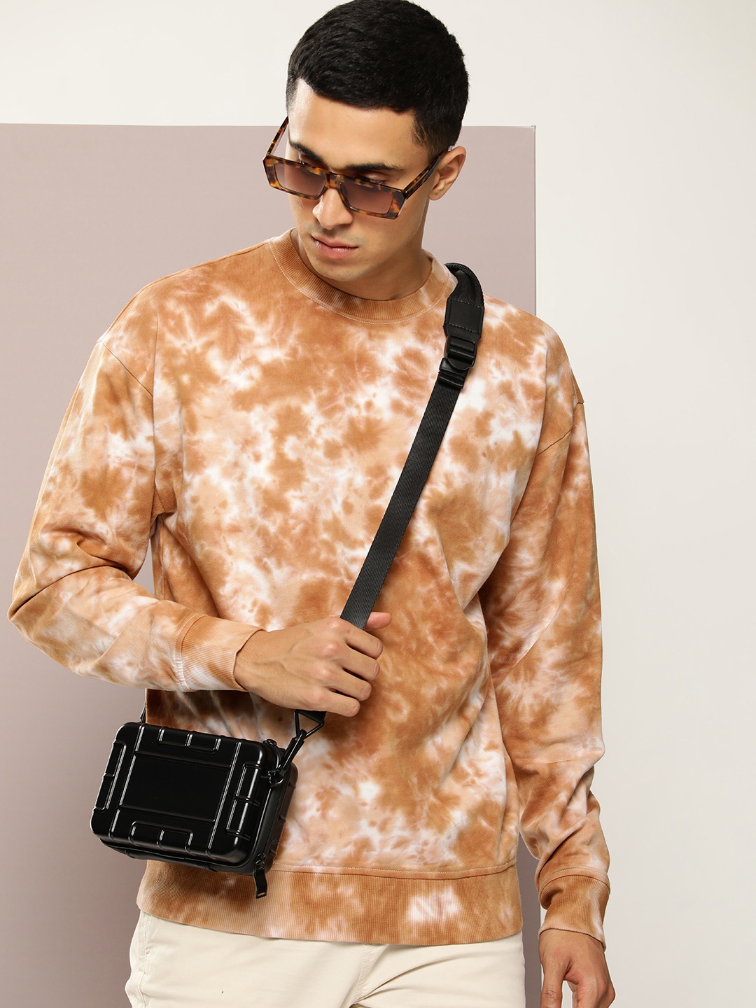 

Kook N Keech Men Printed Cotton Sweatshirt, Brown