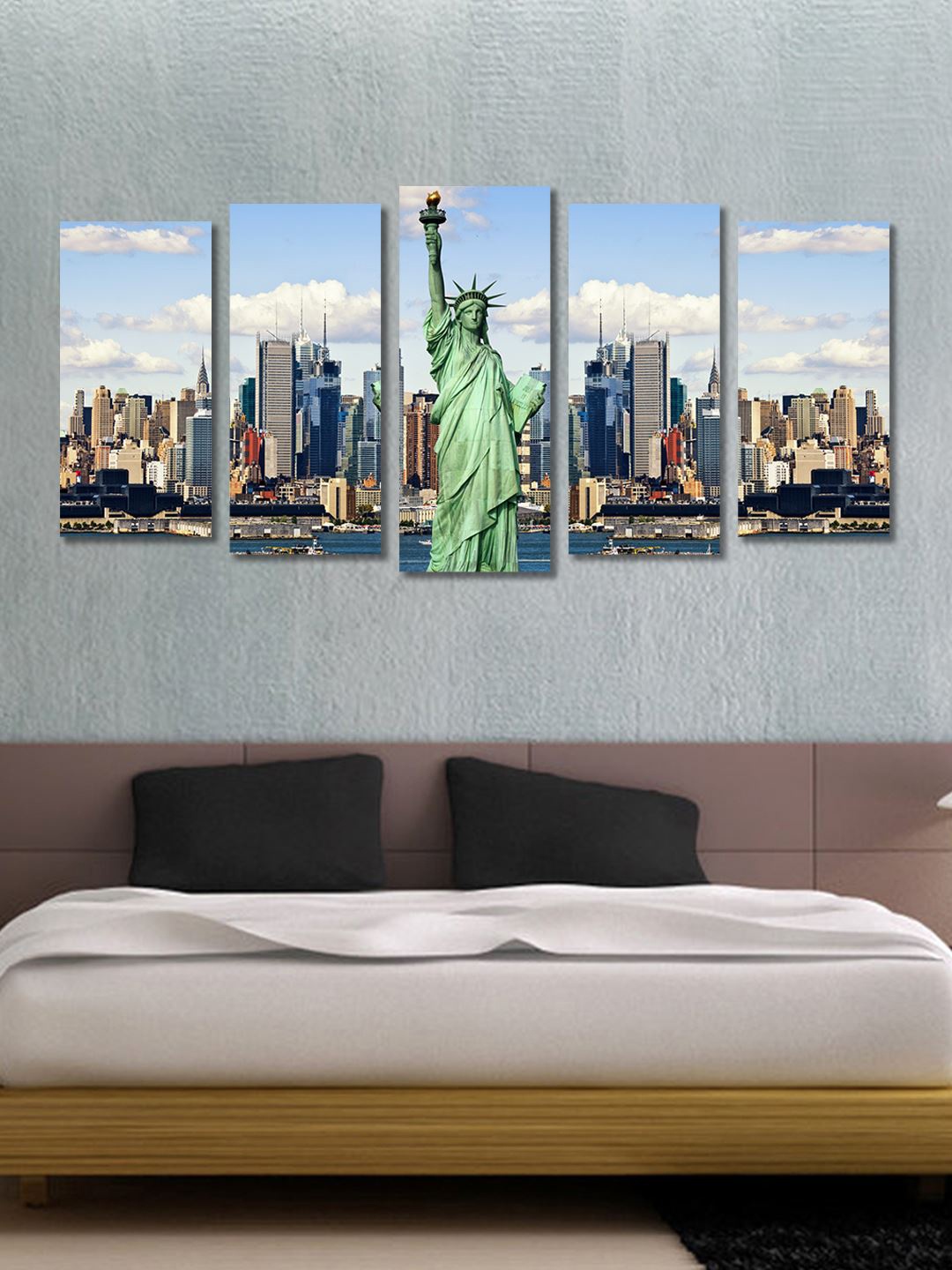 999Store Set of 5 Wall Art, Multi