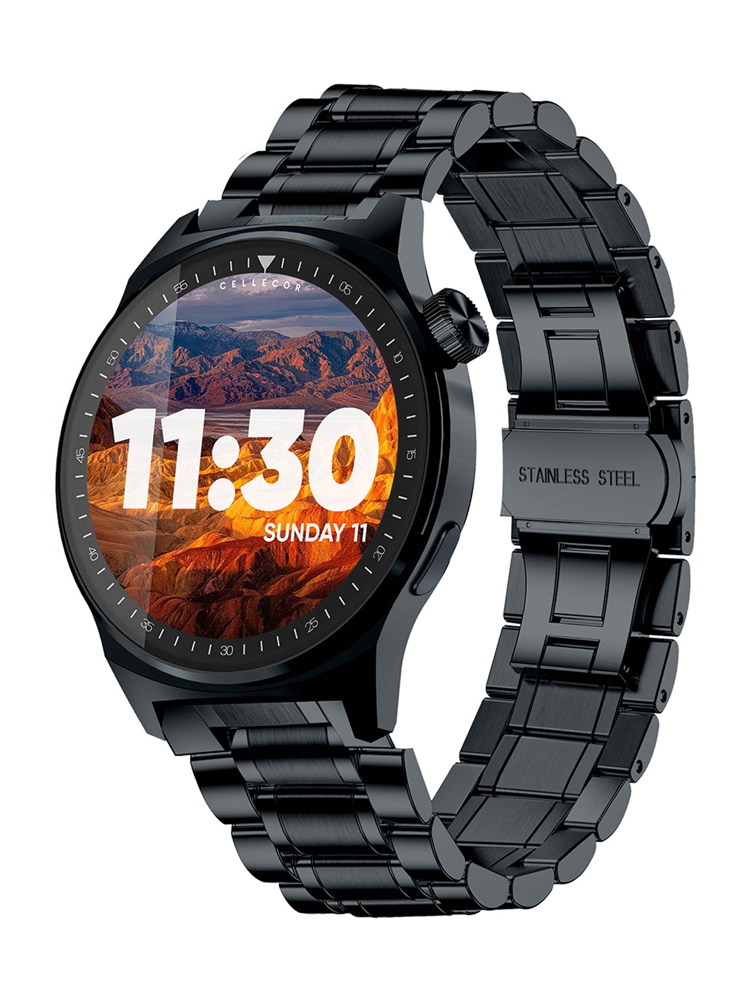 

Cellecor A7 Parker 1.39" HD Display Smart Watch, Black