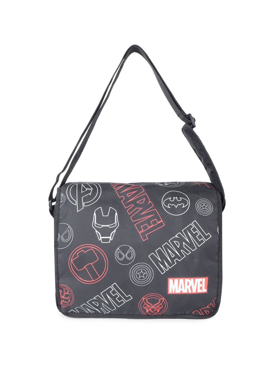 

Marvel Kids Printed Messenger Bag, Black