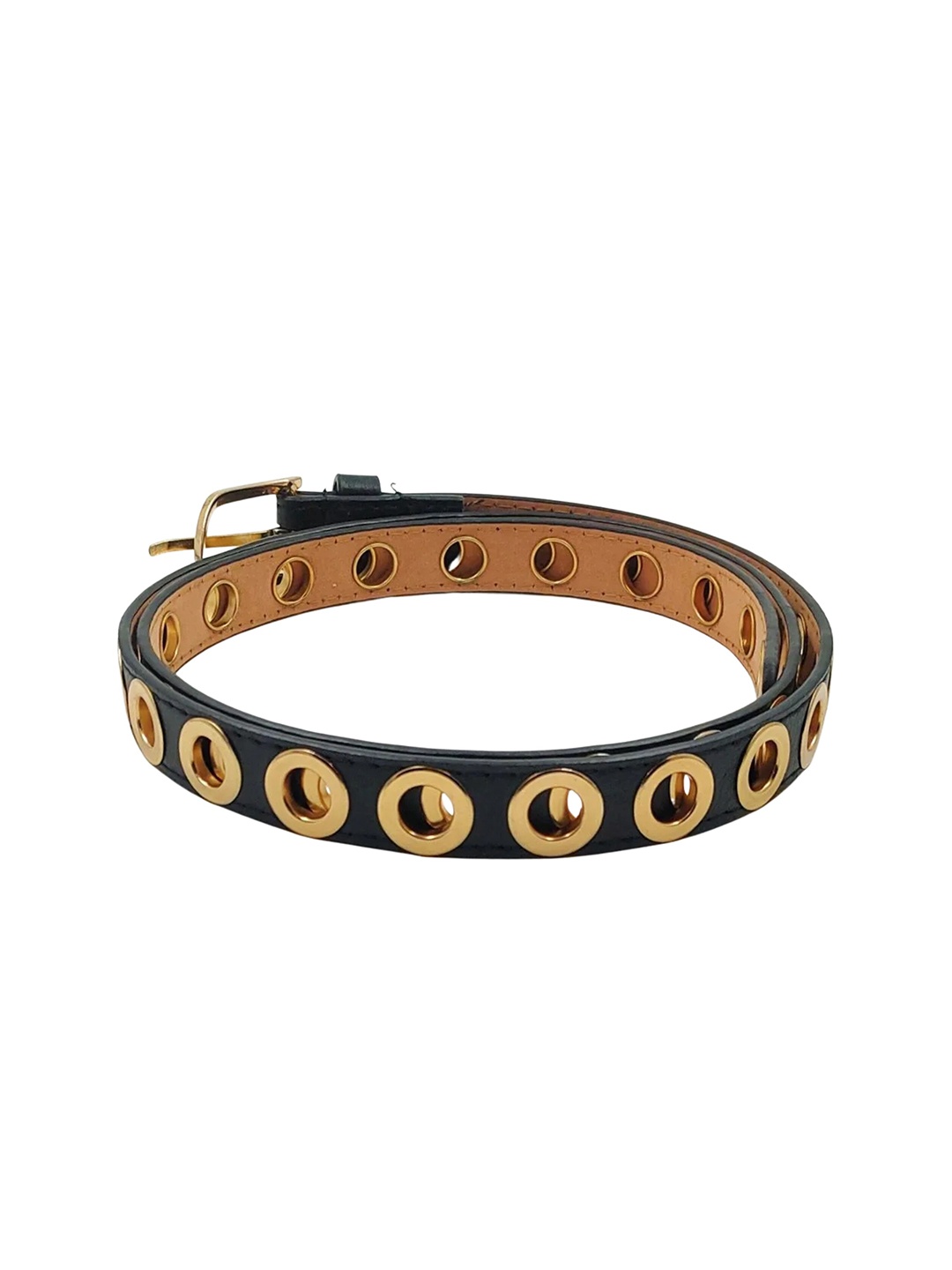 

Zacharias Women Leather Belt, Black