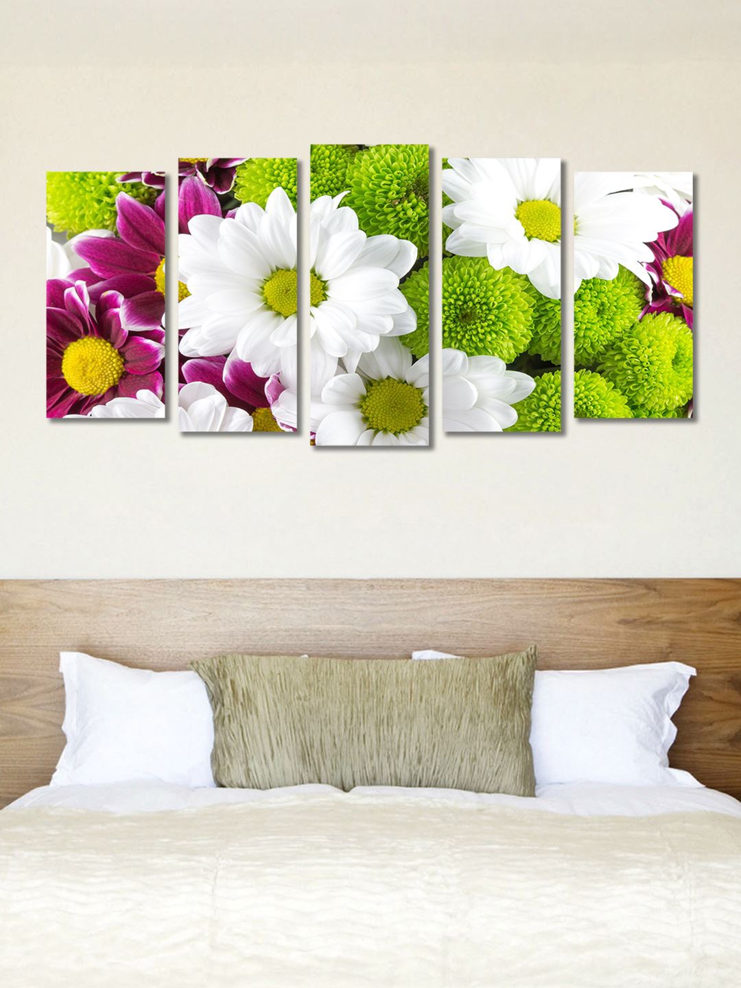 999Store Multi Coloured Set of 5 Wall Art