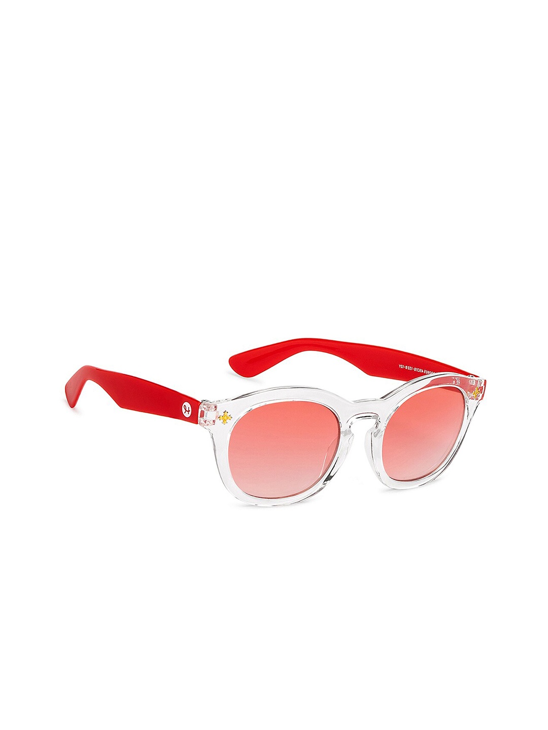 

Hooper Kids Oval Sunglasses With UV Protected Lens, Red
