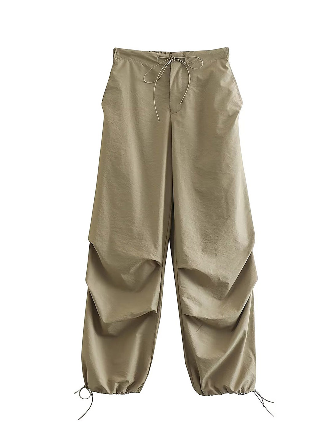 

LULU & SKY Women Straight Fit High-Rise Trousers, Na