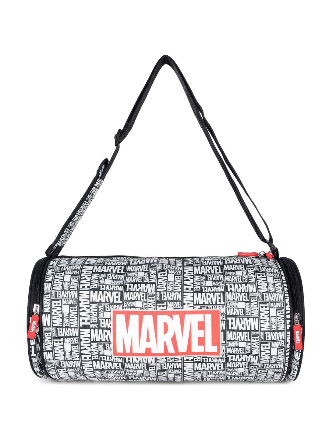 

Marvel Kids Printed Gym Duffle Bag, Black