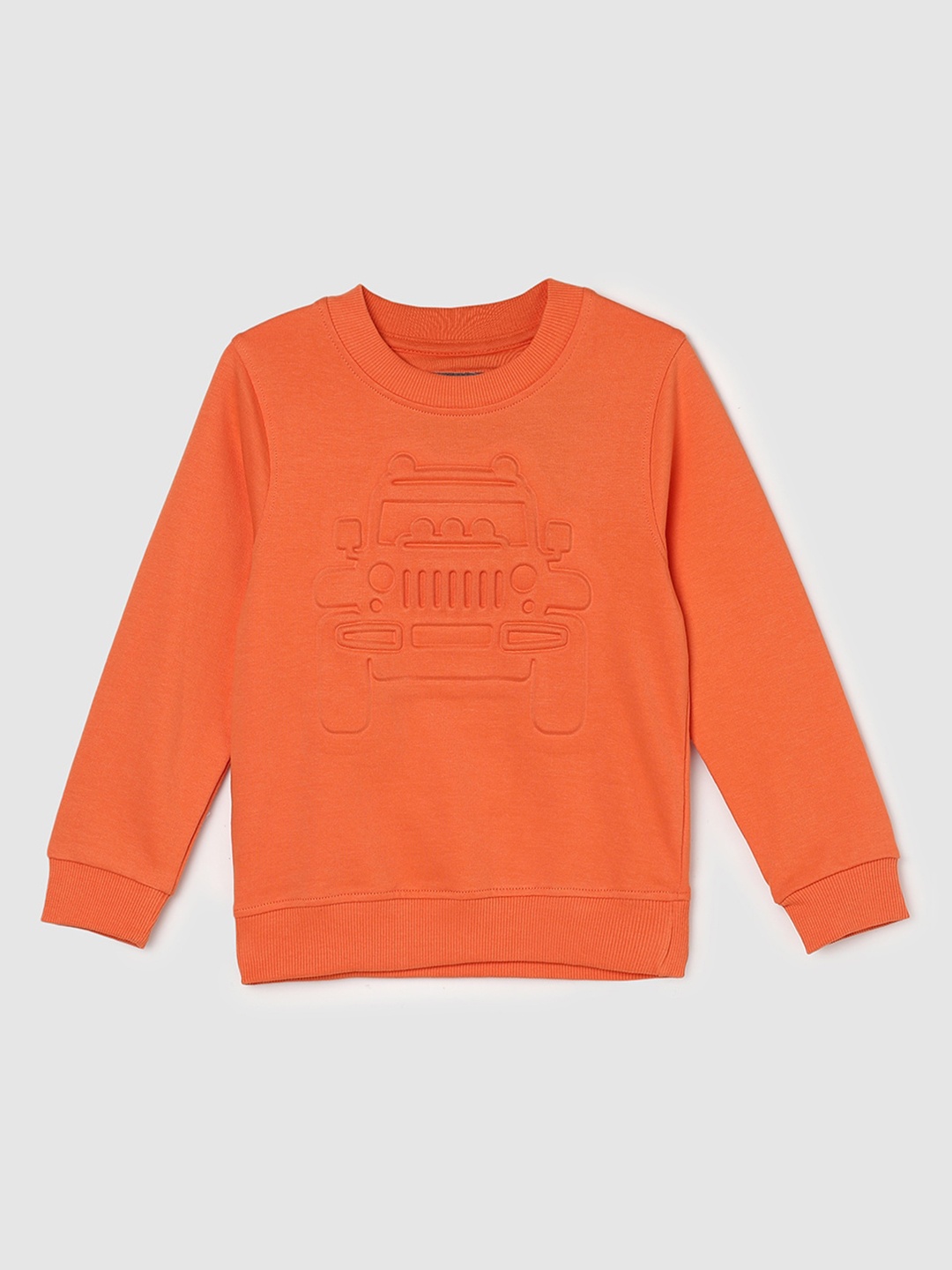 

max Boys Orange Sweatshirt