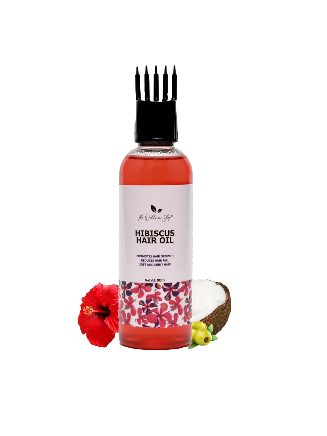 

The Wellness Shop Hibiscus Hair Oil 100ml, Transparent