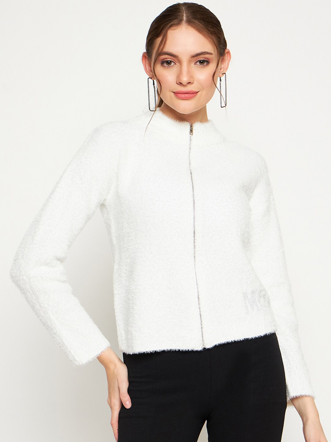 

Madame Women Off White Cardigan