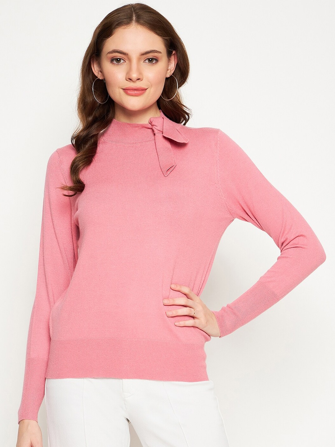 

Madame Women Pink Pullover