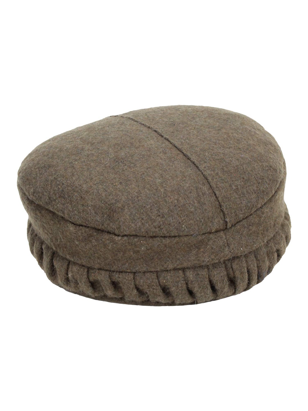 

Zacharias Unisex Green Woollen Ascot Cap