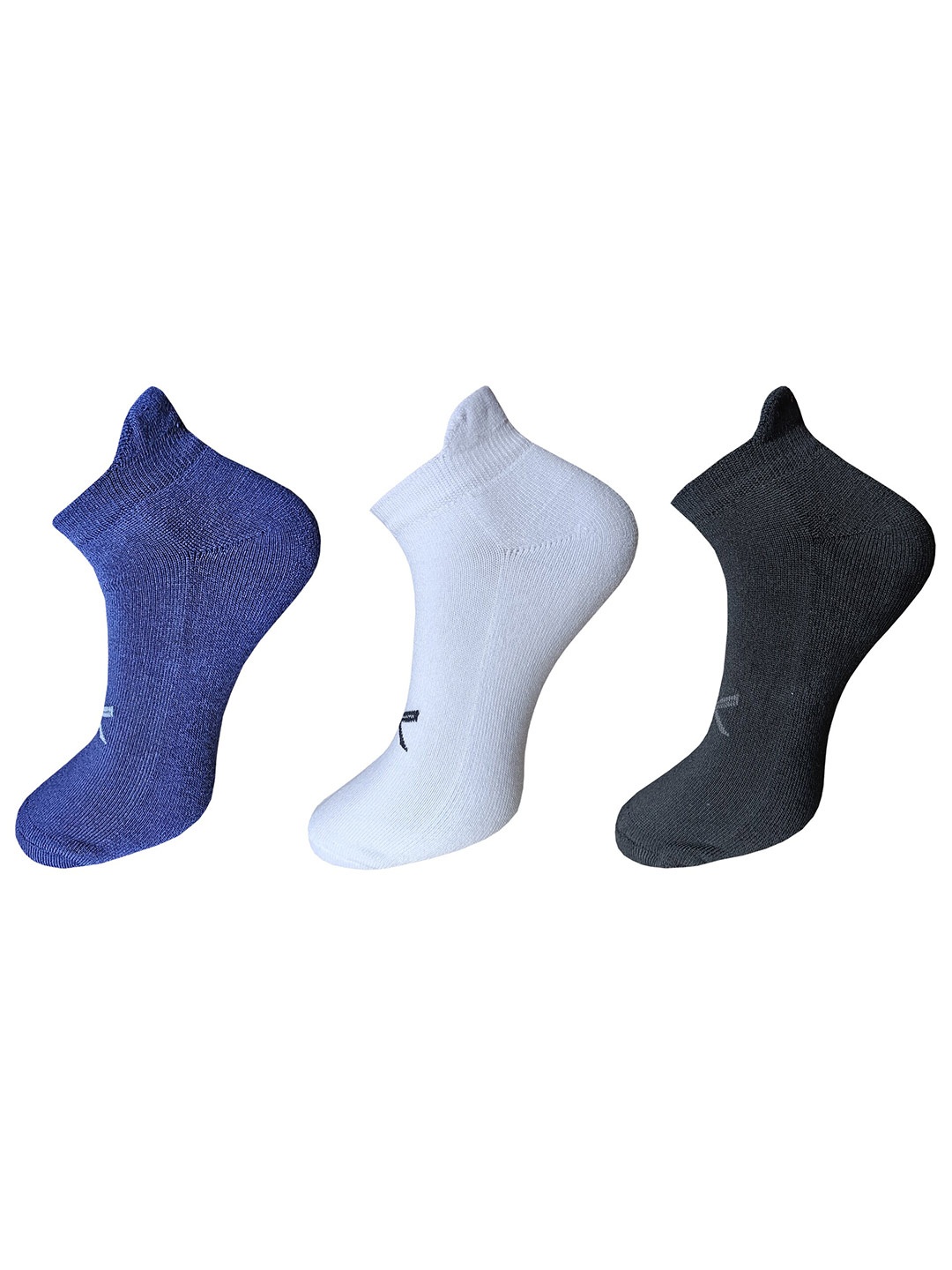 

HRX by Hrithik Roshan Men Pack Of 3 Ankle-Length Socks, Black