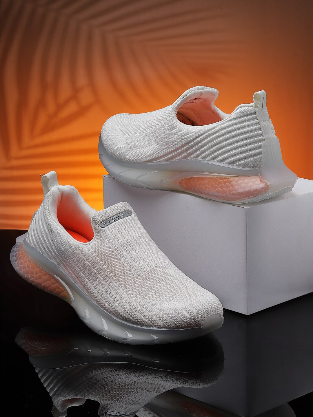 

Action Men Mesh Slip-On Running Shoes, White
