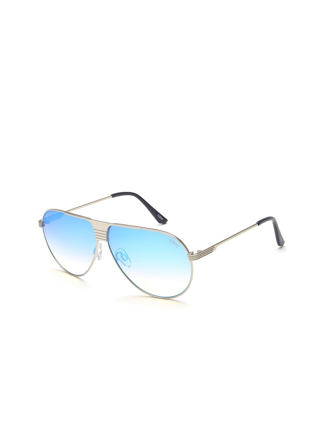 

IDEE Men Aviator Sunglasses With UV Protected Lens IDS2896C3SG, Blue