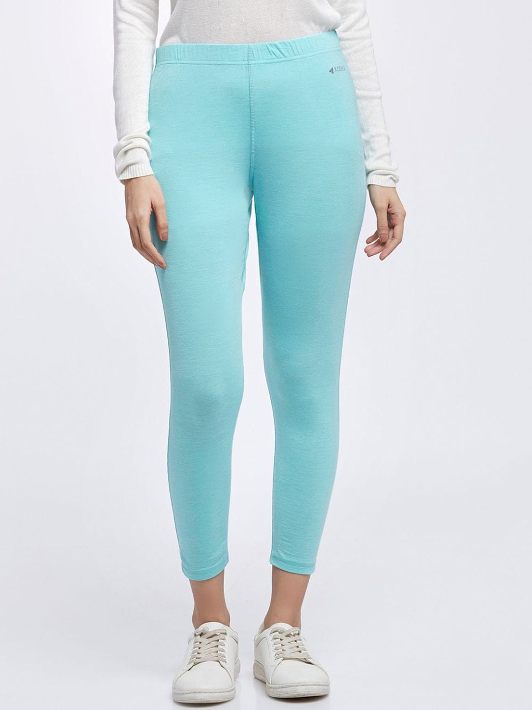 

Kosha Women Merino Wool & Bamboo Lightweight Heat Retention Thermal Bottom, Blue